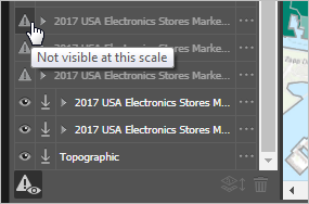 Non-drawing layer error in layer list Non-drawing layer error in layer list